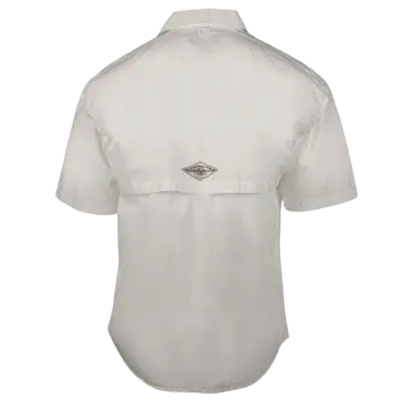 Hook & Tackle Men's Gulf Stream Fishing Shirt Short Sleeve Button Front Small - Picture 2 of 13